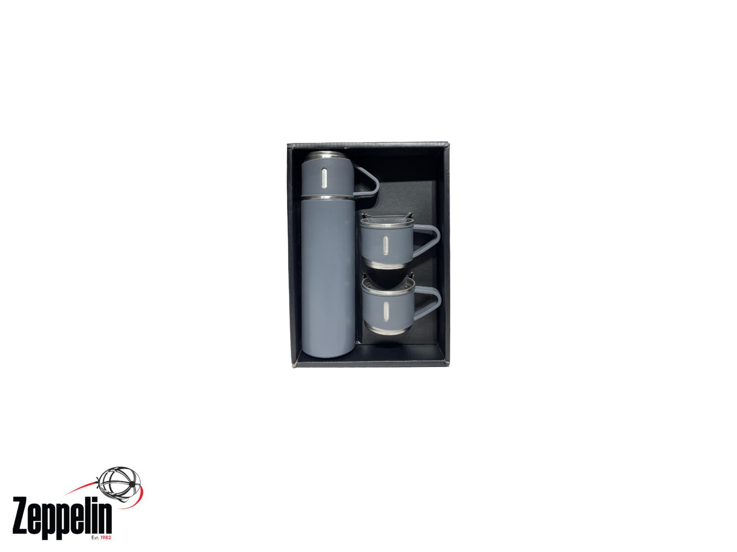 GIFT SET -VACUUM FLASK WITH 03 LIDS